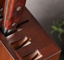 Load image into Gallery viewer, Acacia Wood Knife Block
