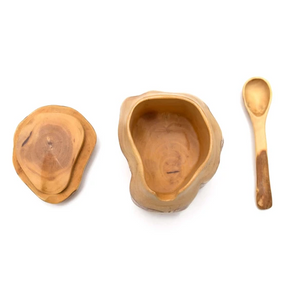 UPAVIM Coffeewood Bowl and Spoon